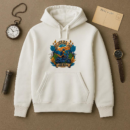 Adventurer Motorbike Confident Graphic Hoodie