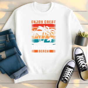 Adventurer Motorbike Joyful Graphic Sweatshirt