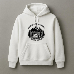 Adventurer Motorbike Peaceful Graphic Hoodie