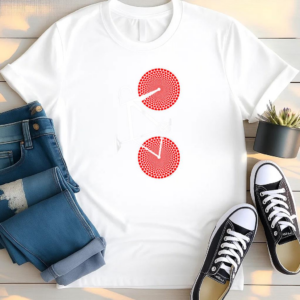 Bike Love Hearts Cyclist T Shirt