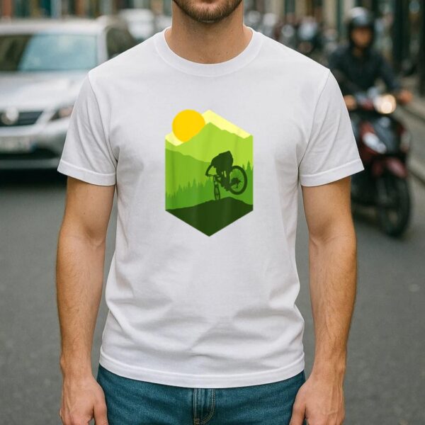 Bike More Road Mountain Cycling T Shirt - Image 4