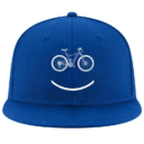 Bike Smiley Face MTB Cycling Cap