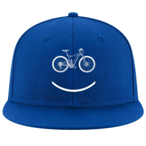 Bike Smiley Face MTB Cycling Cap