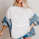 Bike Smiley Face MTB Cycling T Shirt