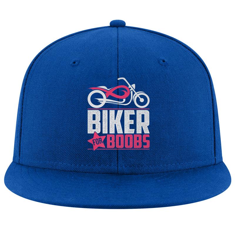 Biker For Boobs Against Breast Cancer Cap
