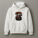 Camper Motorbike Curious Graphic Hoodie