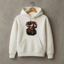 Camper Motorbike Curious Graphic Hoodie