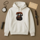 Camper Motorbike Curious Graphic Hoodie