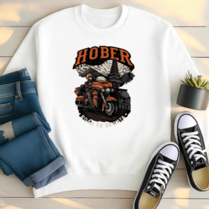 Camper Motorbike Curious Graphic Sweatshirt