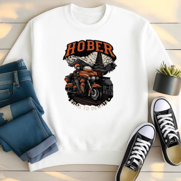 Camper Motorbike Curious Graphic Sweatshirt