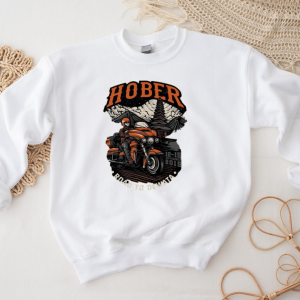 Camper Motorbike Curious Graphic Sweatshirt - Image 2