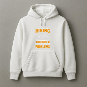 Camper Motorbike Happy Graphic Hoodie