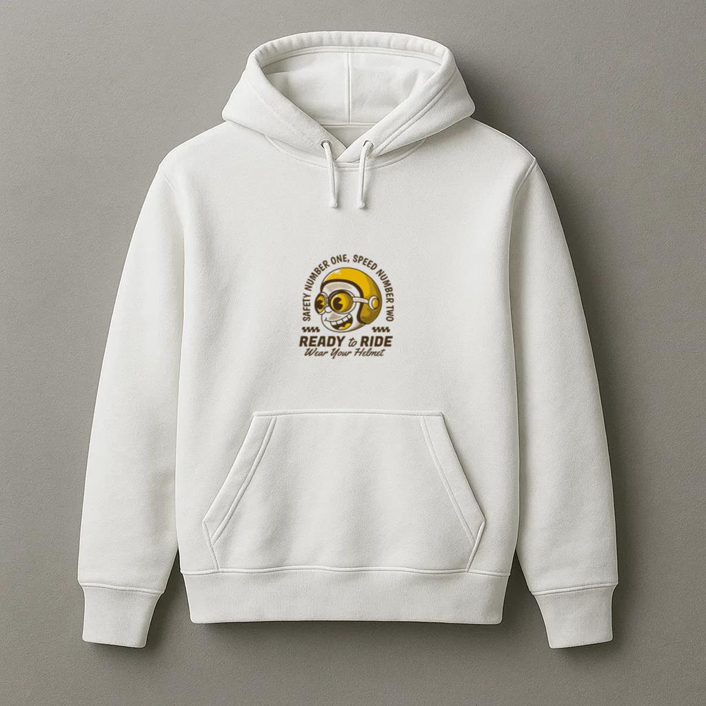 Camper Motorbike Wild Graphic Hoodie