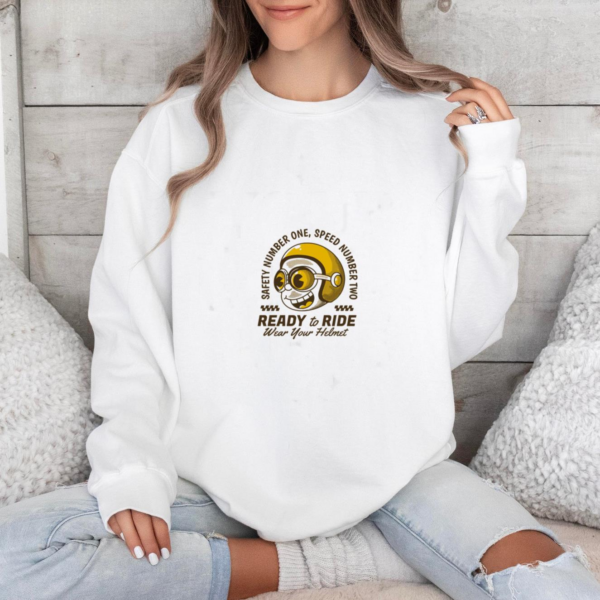 Camper Motorbike Wild Graphic Sweatshirt - Image 3
