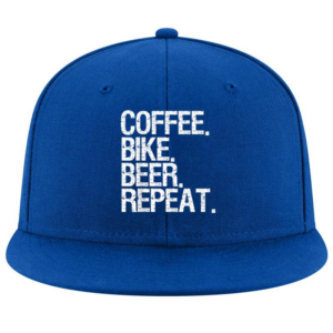 Coffee Bike Beer Repeat Drinking Beer Cap