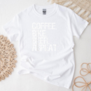 Coffee Bike Beer Repeat Drinking Beer T Shirt