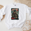 Cruiser Motorbike Focused Edgy Sweatshirt