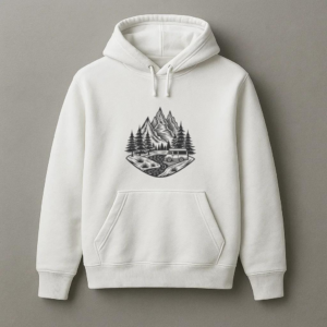 Cruiser Motorbike Joyful Edgy Hoodie