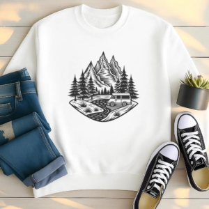 Cruiser Motorbike Joyful Edgy Sweatshirt