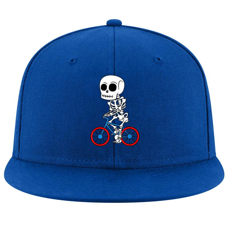 Cyclist Skeleton Biker Halloween Cap