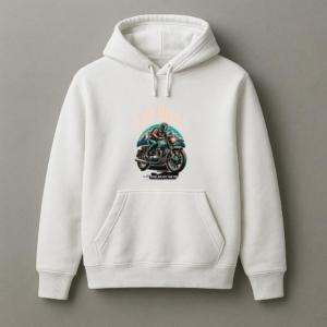 Driver Motorbike Curious Minimal Hoodie