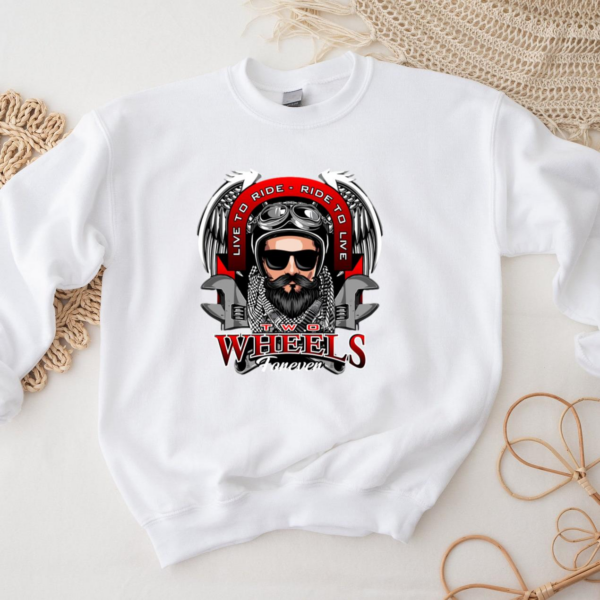 Driver Motorbike Wild Minimal Sweatshirt - Image 2