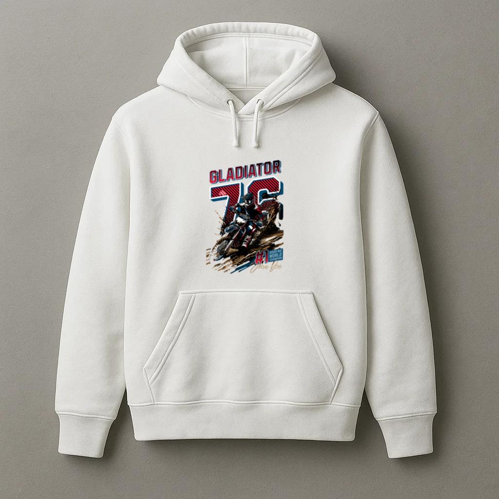 Explorer Motorbike Curious Edgy Hoodie