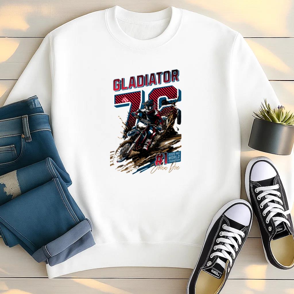 Explorer Motorbike Curious Edgy Sweatshirt