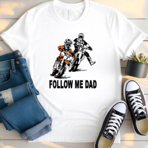 Father And Son Motocross Bike T Shirt