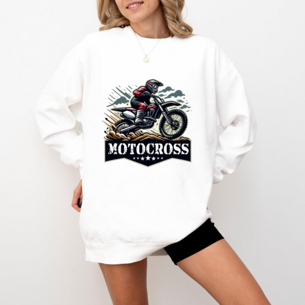 Fisher Motorbike Curious Modern Sweatshirt - Image 4