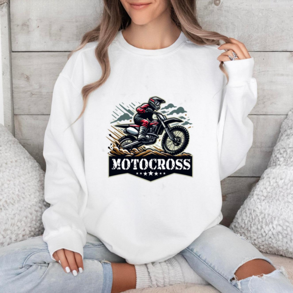 Fisher Motorbike Curious Modern Sweatshirt - Image 3