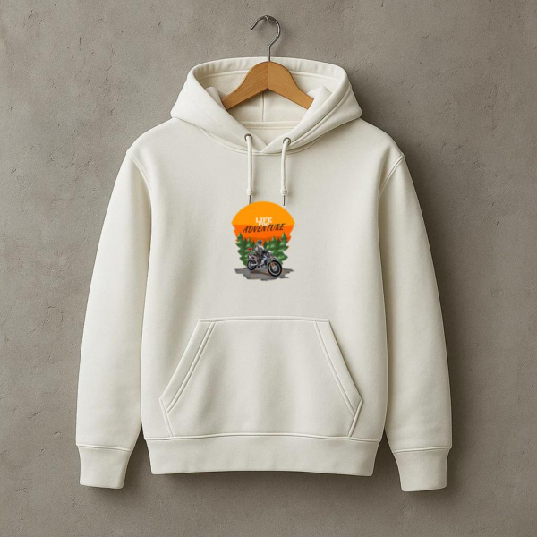 Fisher Motorbike Joyful Modern Hoodie - Image 3