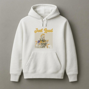 Hiker Motorbike Focused Minimal Hoodie