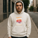 Hiker Motorbike Happy Minimal Hoodie