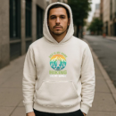 Hiker Motorbike Peaceful Minimal Hoodie