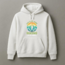 Hiker Motorbike Peaceful Minimal Hoodie