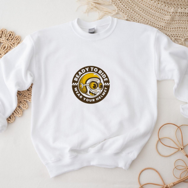 Hiker Motorbike Wild Minimal Sweatshirt - Image 2