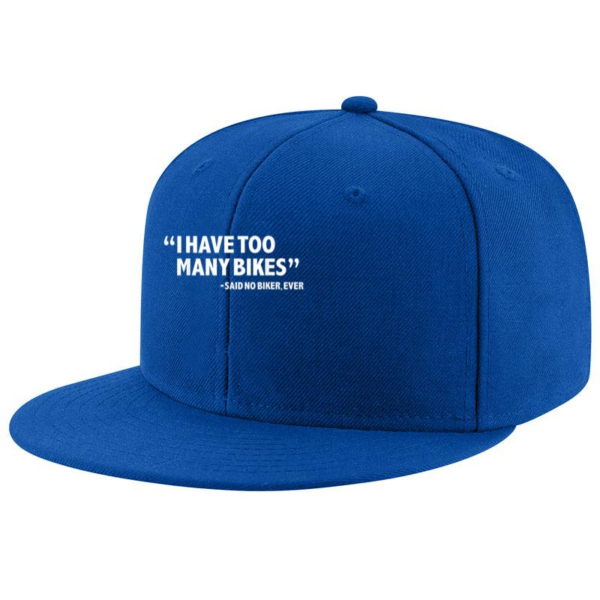 I Have To Many Bikes Cycling Cap - Image 2