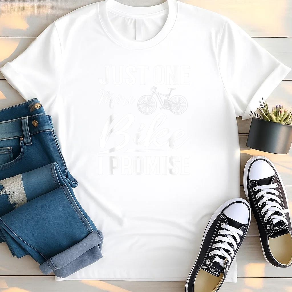 Just One More Bike I Promise Cycling T Shirt