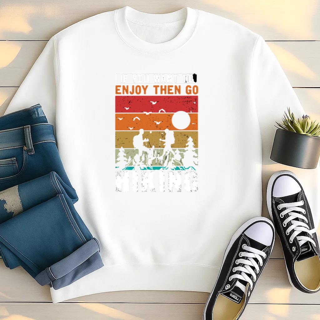 Man Motorbike Curious Minimal Sweatshirt