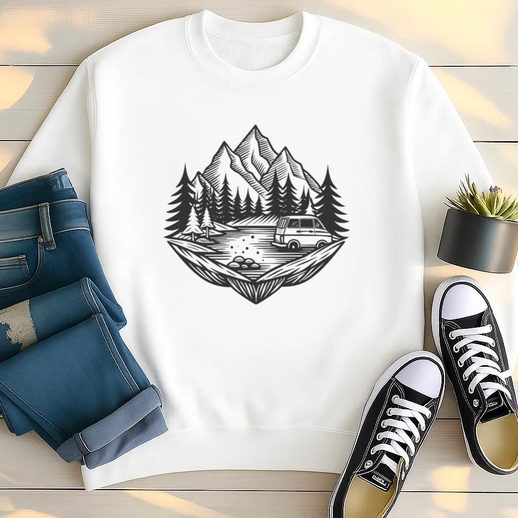Mechanic Motorbike Curious Modern Sweatshirt