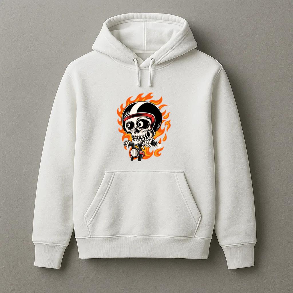 Mechanic Motorbike Joyful Modern Hoodie
