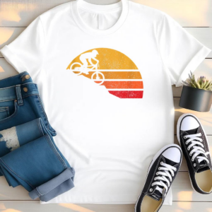 Mountain Bike Vintage Downhill Cycling T Shirt