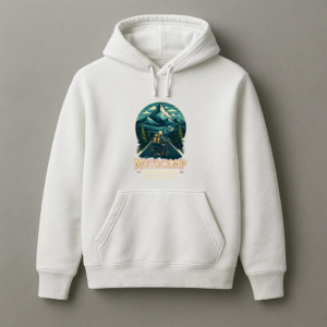 Nature Motorbike Wild Edgy Hoodie