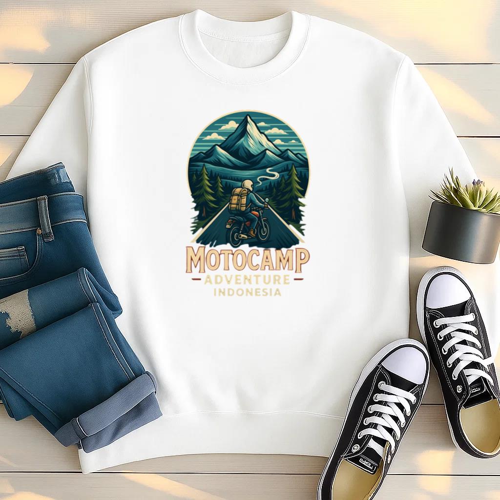 Nature Motorbike Wild Edgy Sweatshirt