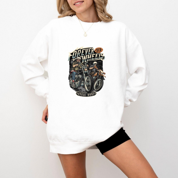 Outrider Motorbike Confident Classic Sweatshirt - Image 4