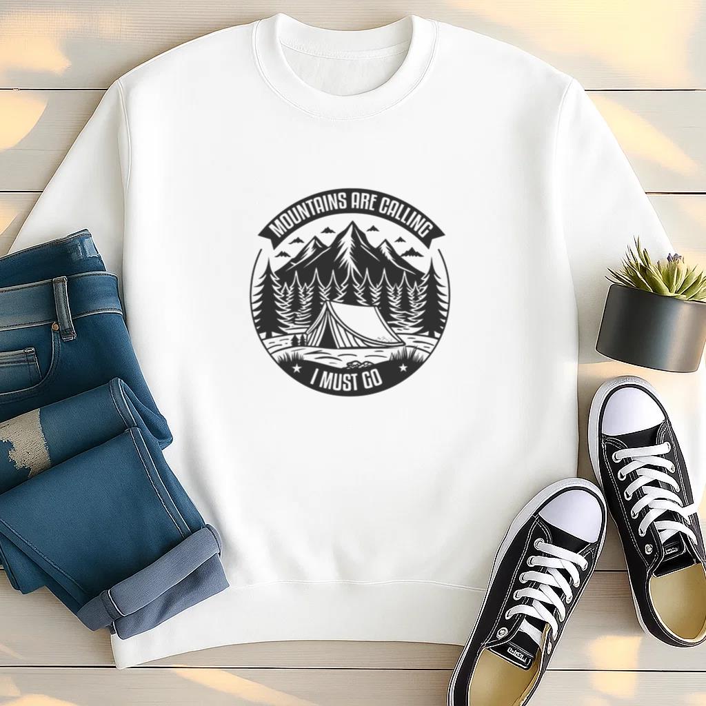 Outrider Motorbike Peaceful Classic Sweatshirt