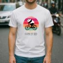 Panda Bear Cyclist Bike T Shirt