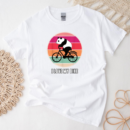 Panda Bear Cyclist Bike T Shirt