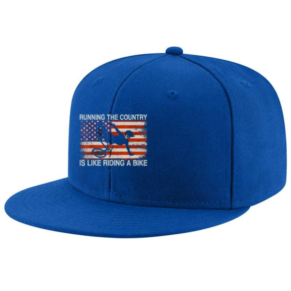 Running The Country Is Like Riding A Bike Cap - Image 2